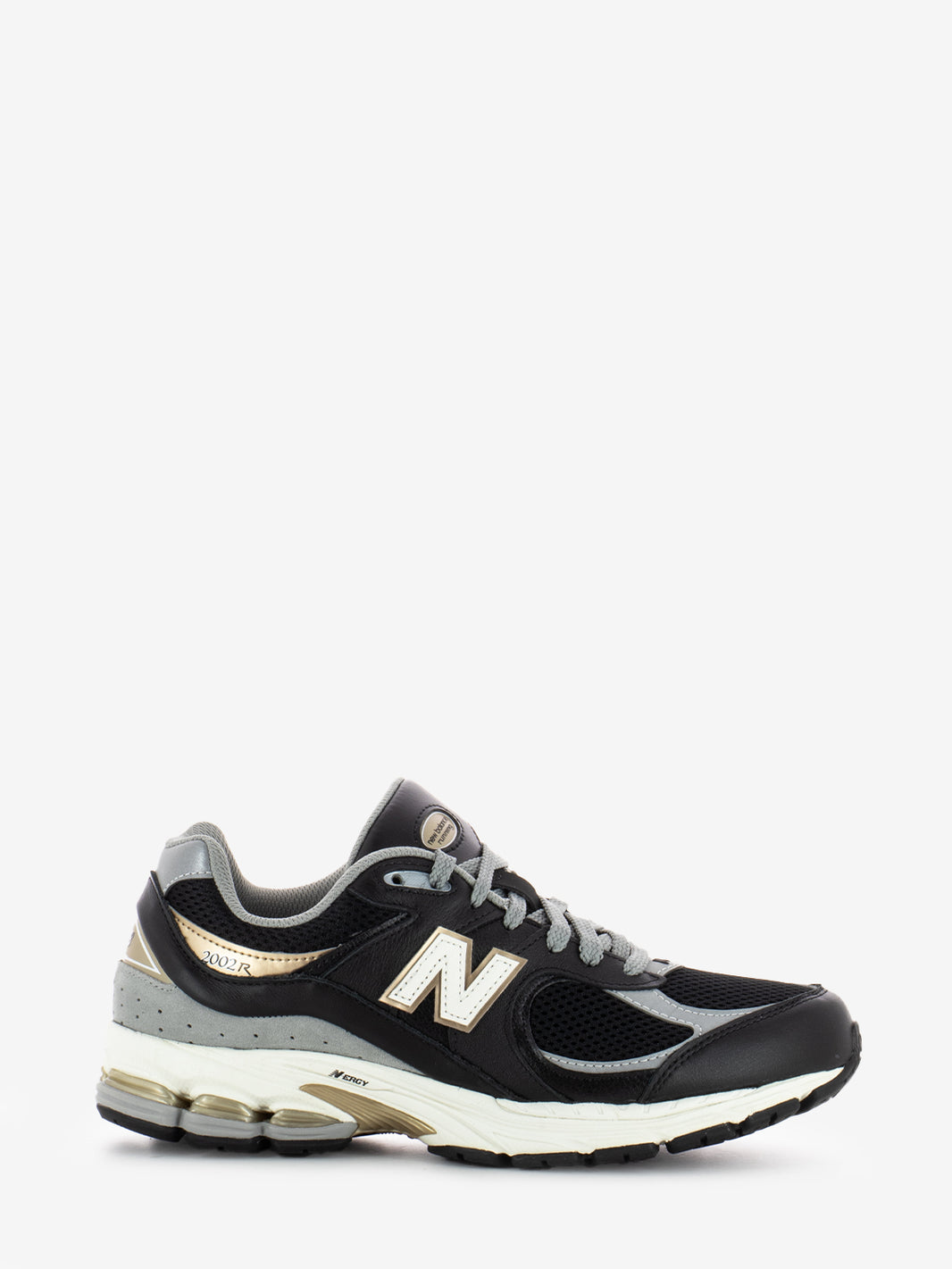 2002R leather suede mesh black