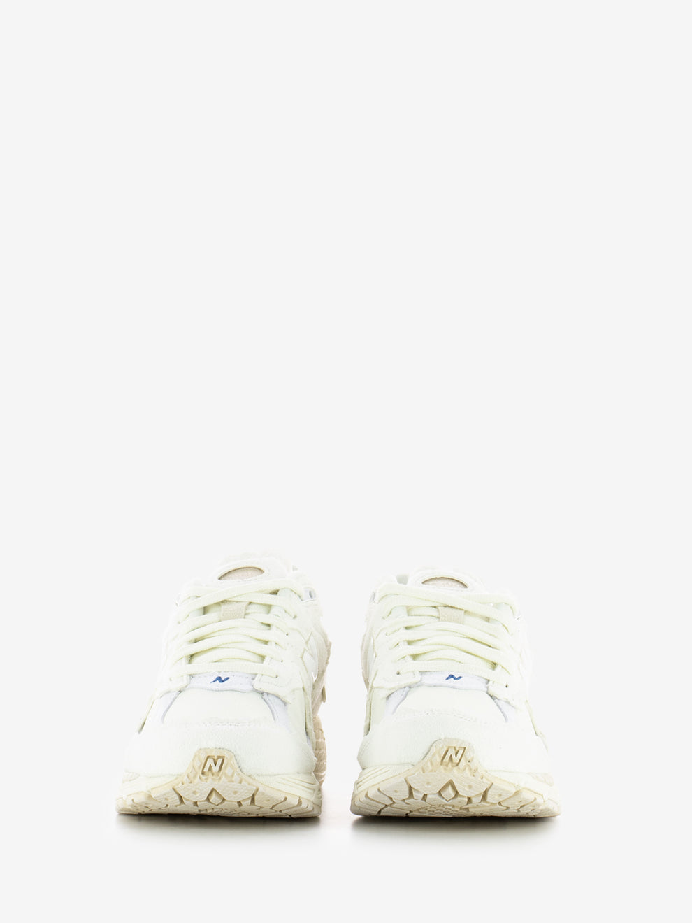 2002R suede e mesh white