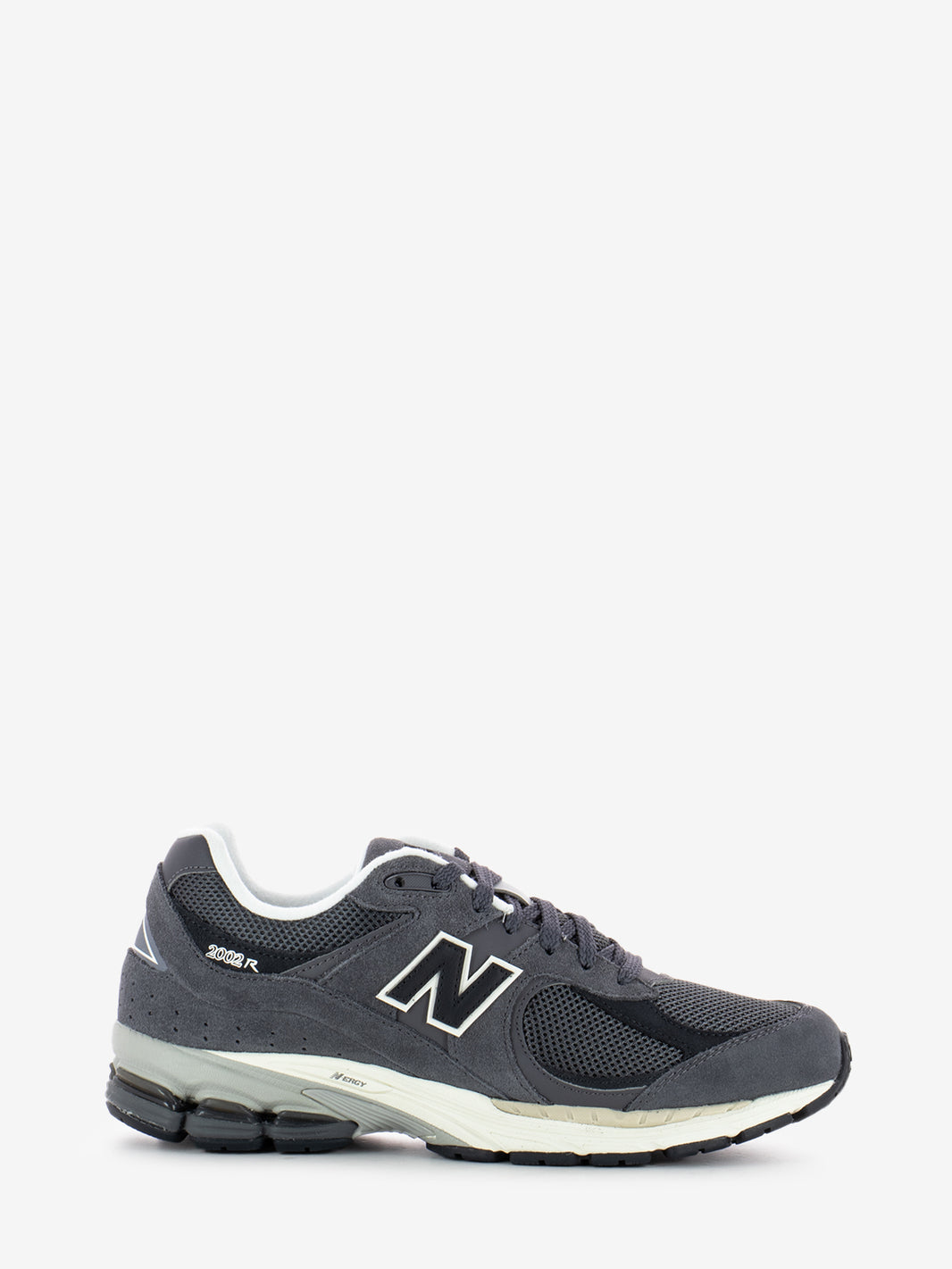2002R suede mesh dark grey