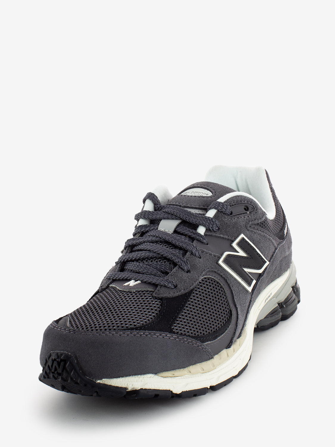 2002R suede mesh dark grey