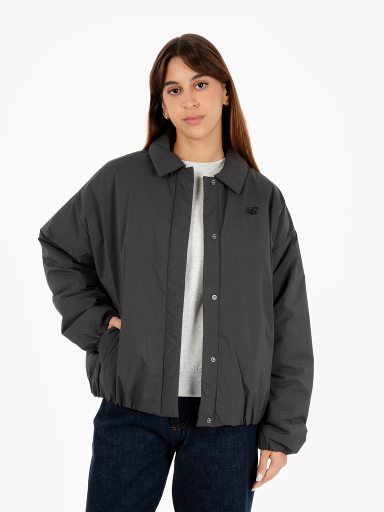 NEW BALANCE - Coaches jacket blacktop