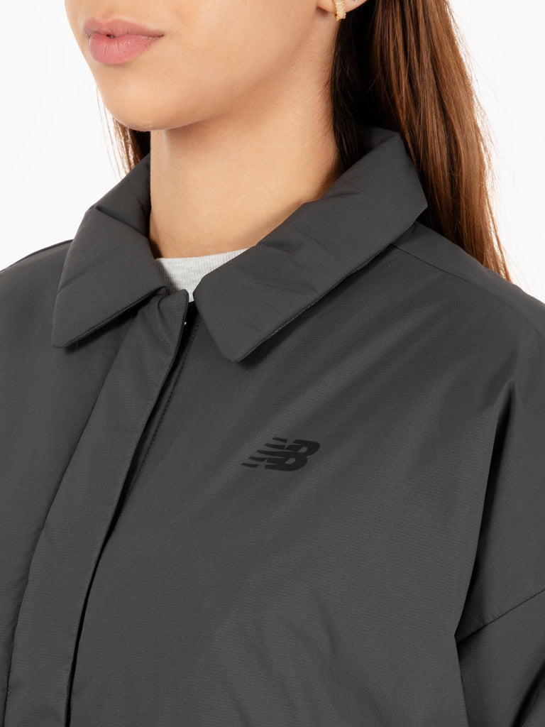 NEW BALANCE - Coaches jacket blacktop