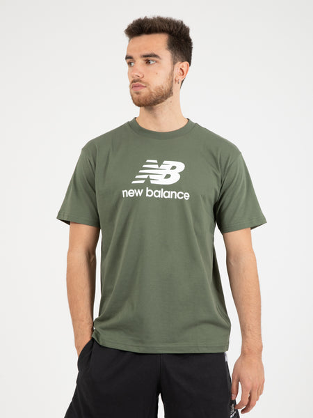 Essentials Stacked Logo T-Shirt green