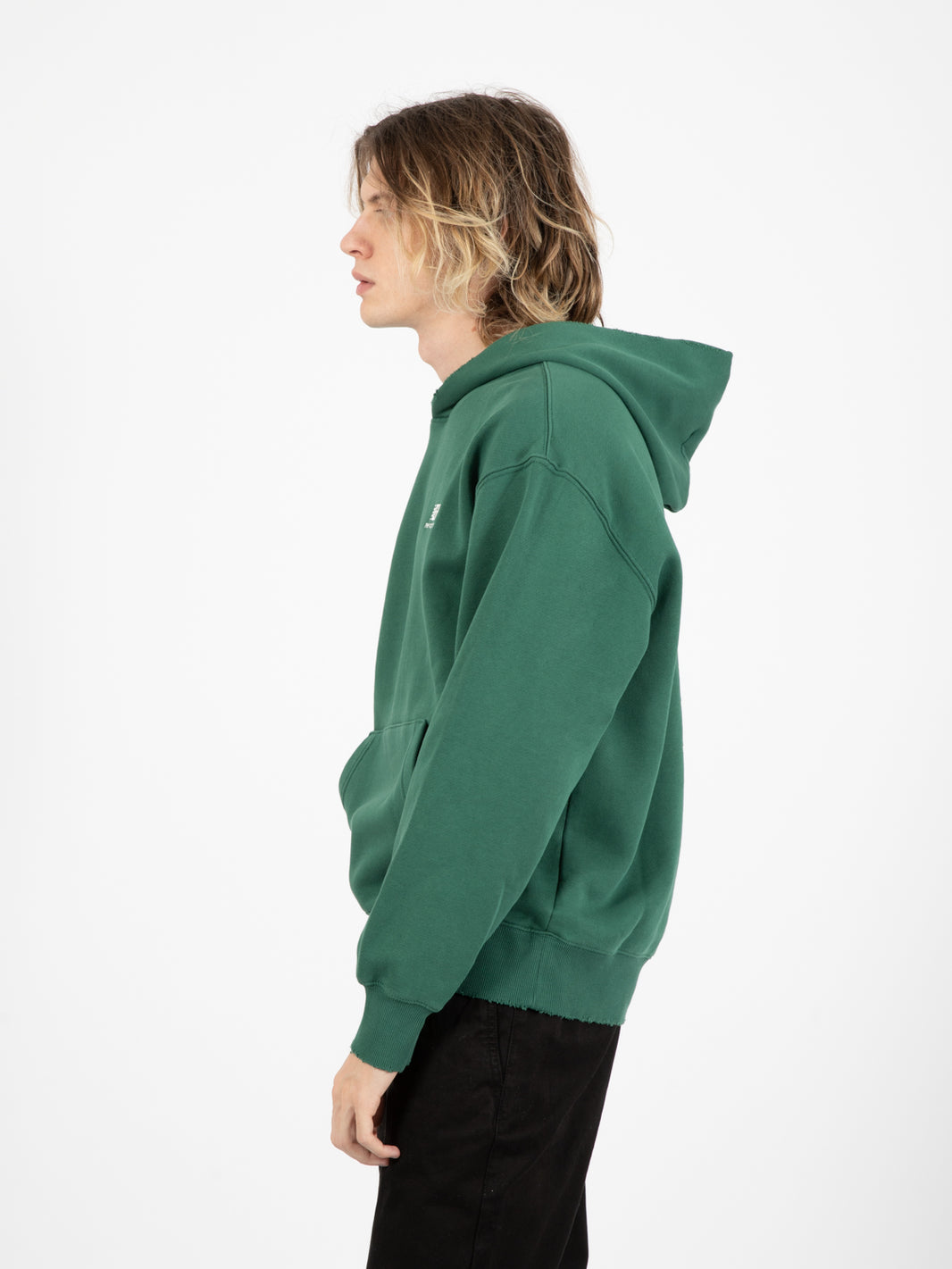 Felpa Hoodie forest green
