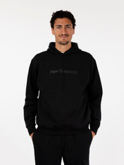 NEW BALANCE - Felpa Shifted graphic hoodie black