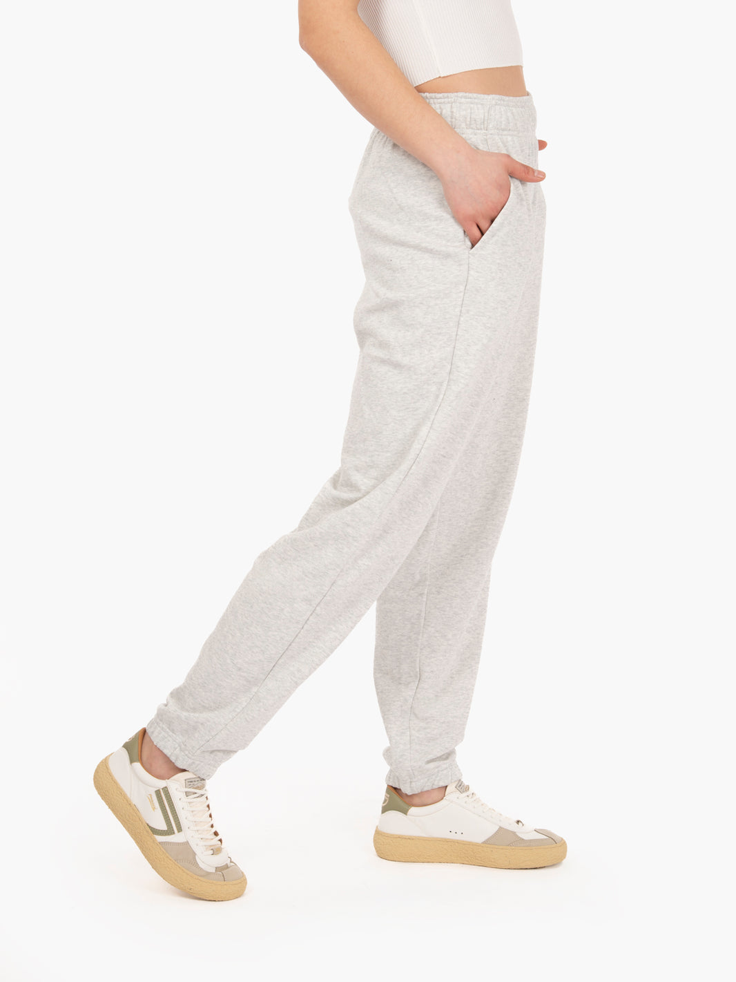 Jogger essential french terry ash heather