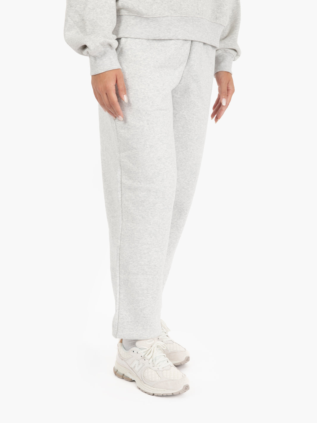 Jogger essentials fleece ash heather