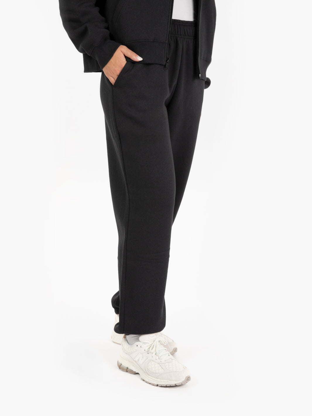 Jogger essentials fleece black
