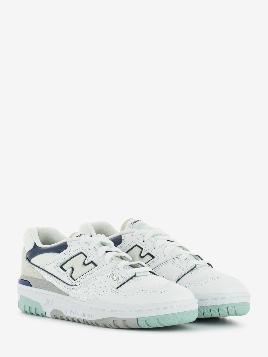 Sneaker B550 White Verde