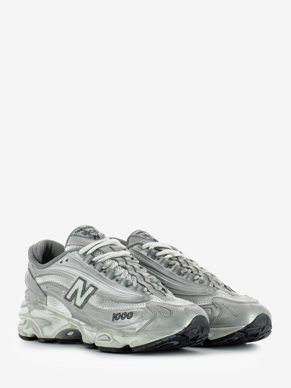 Sneakers 1000 Silver Metallic