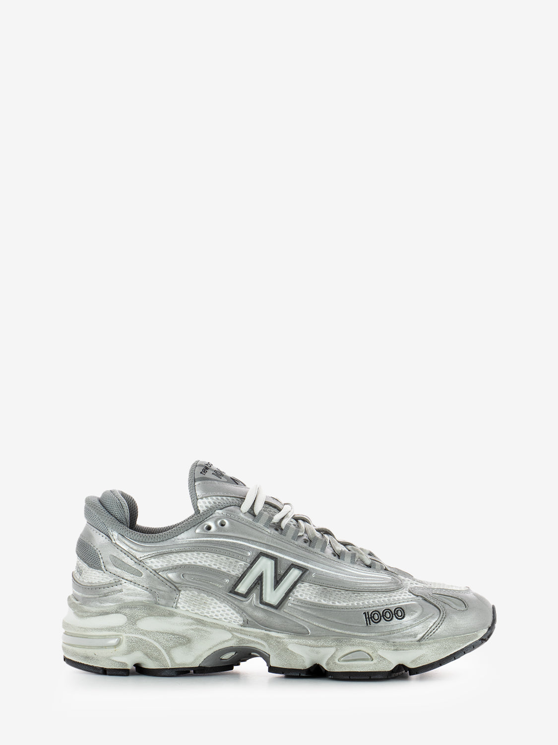 Sneakers 1000 Silver Metallic
