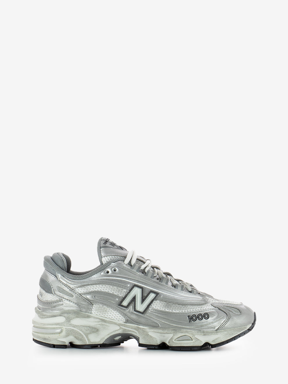 Sneakers 1000 Silver Metallic