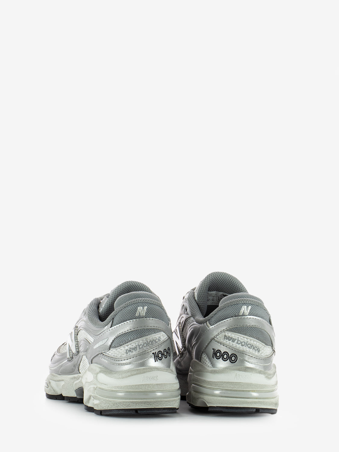 Sneakers 1000 Silver Metallic