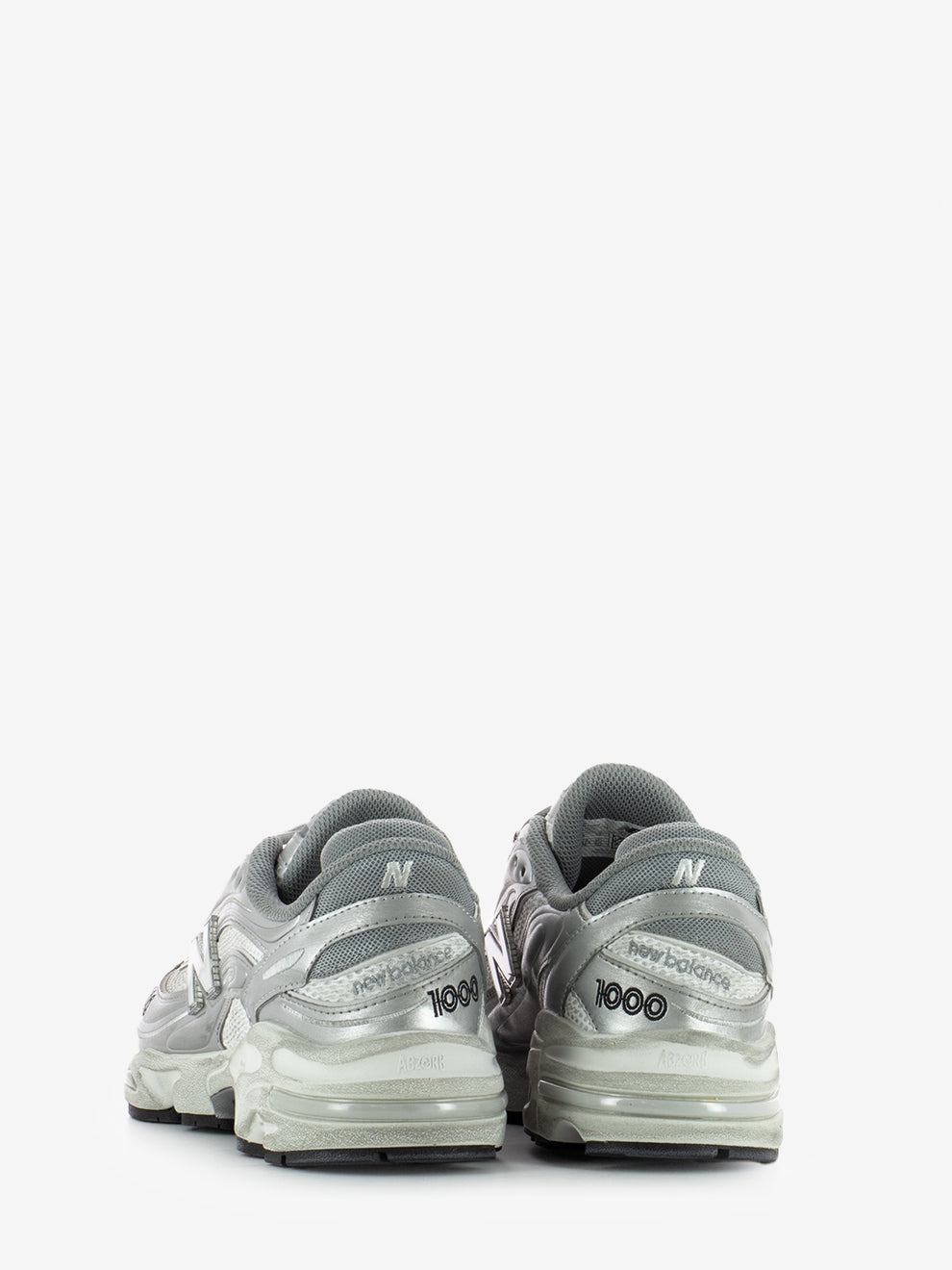 Sneakers 1000 Silver Metallic