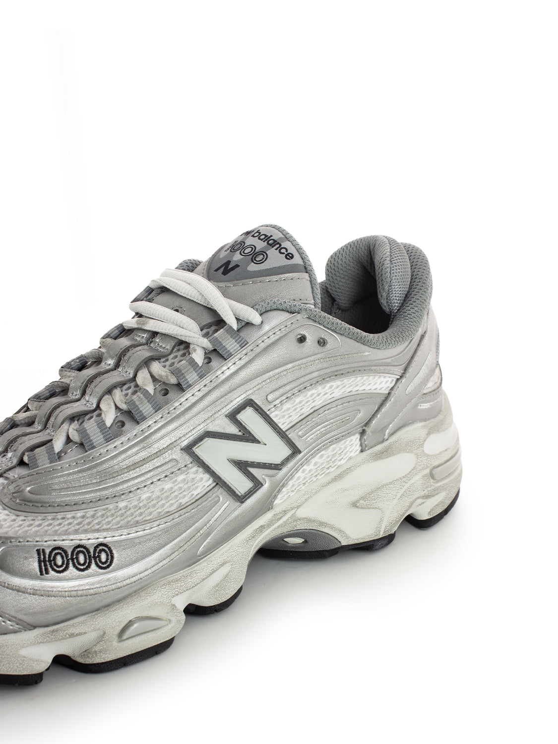 Sneakers 1000 Silver Metallic