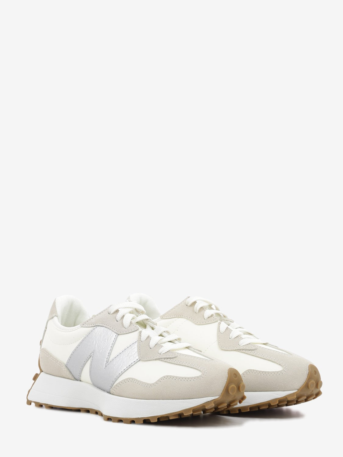 Sneakers 327 angora / silver metallic