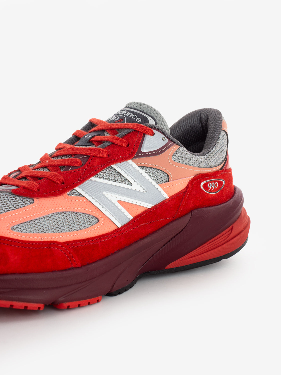 LIFESTYLE TEXTILE RED U990RT6 SHOE