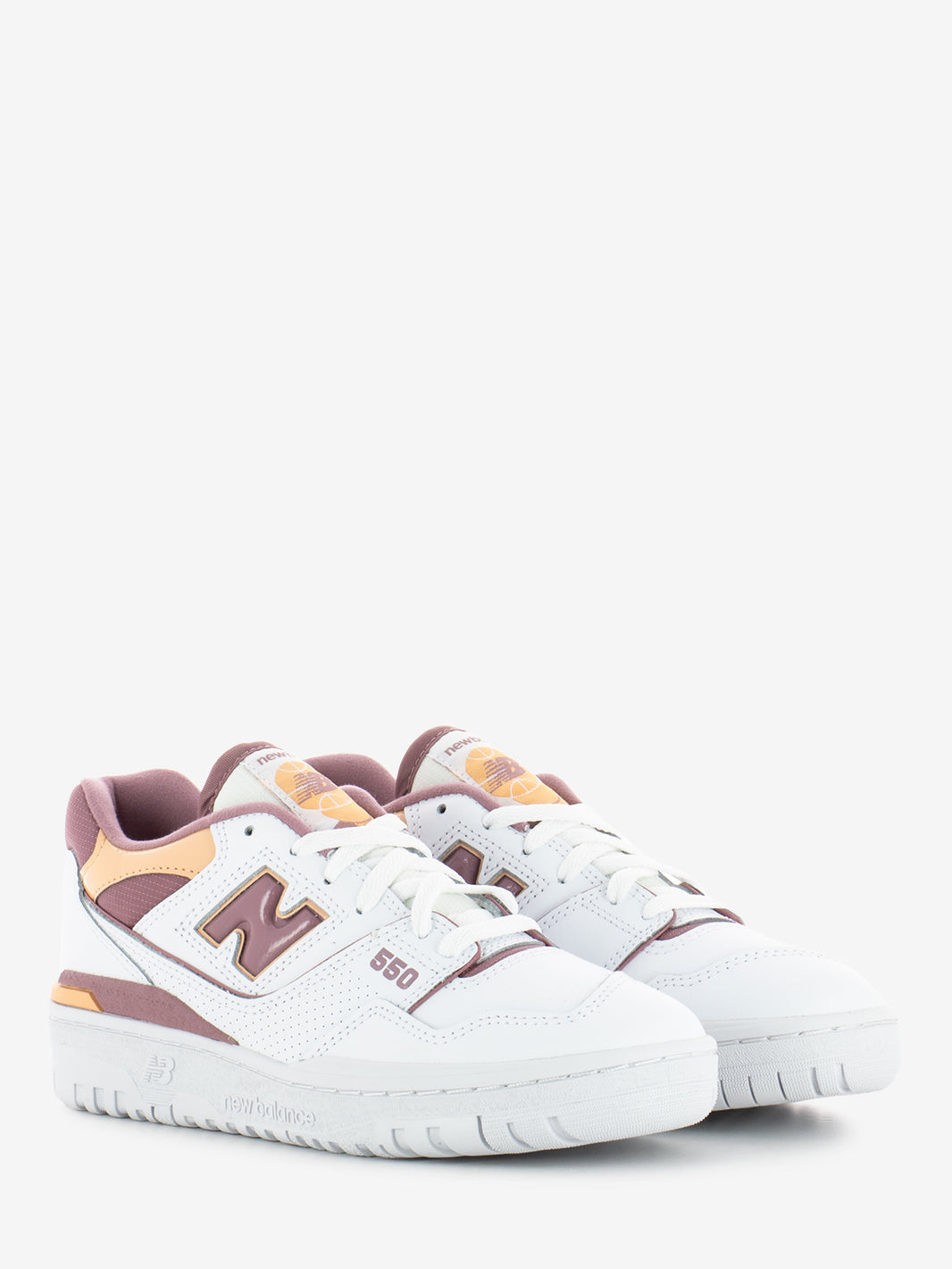 Sneakers B550 white / rose / orange
