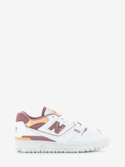 NEW BALANCE - Sneakers B550 white / rose / orange