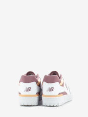 NEW BALANCE - Sneakers B550 white / rose / orange