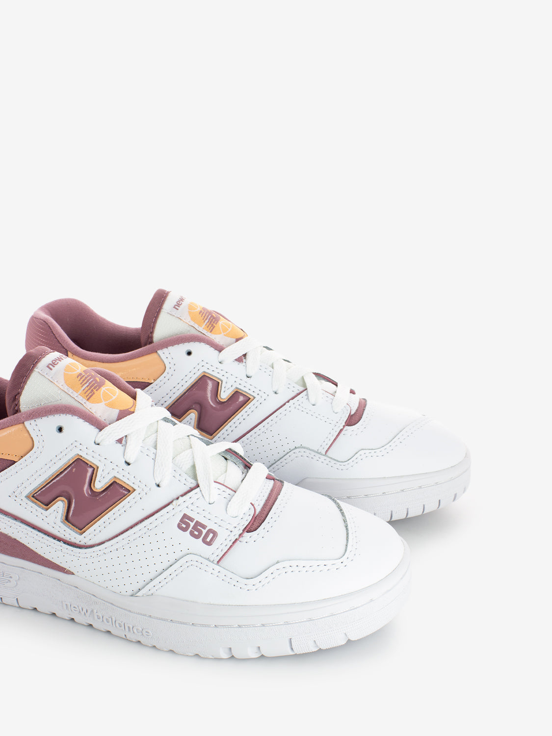 Sneakers B550 white / rose / orange