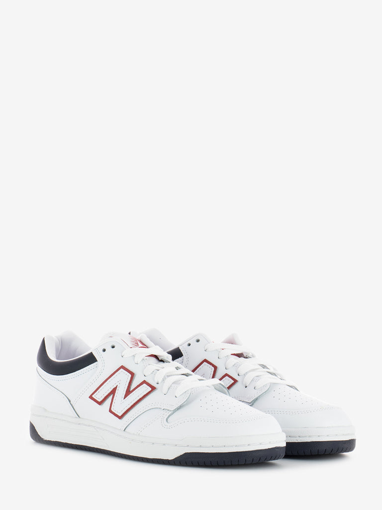 NEW BALANCE - Sneakers Court 480 white navy