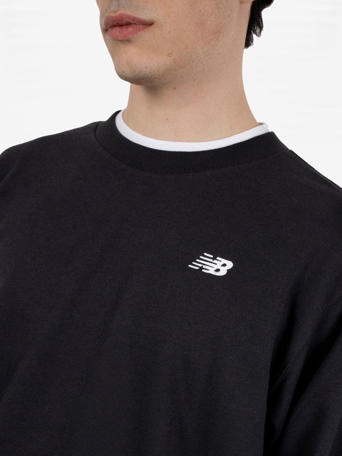 Sport Essentials French Terry crew black