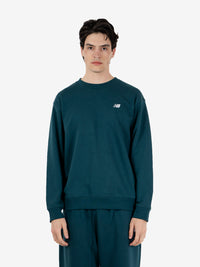 Sport Essentials French Terry crew medusa green