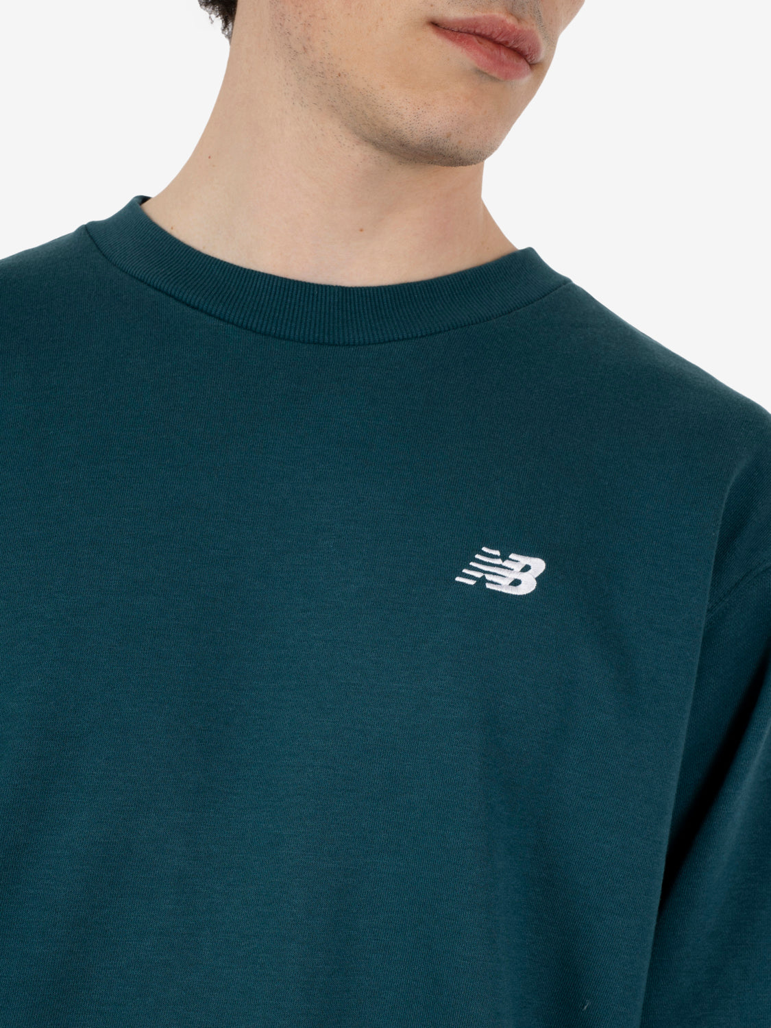 Sport Essentials French Terry crew medusa green