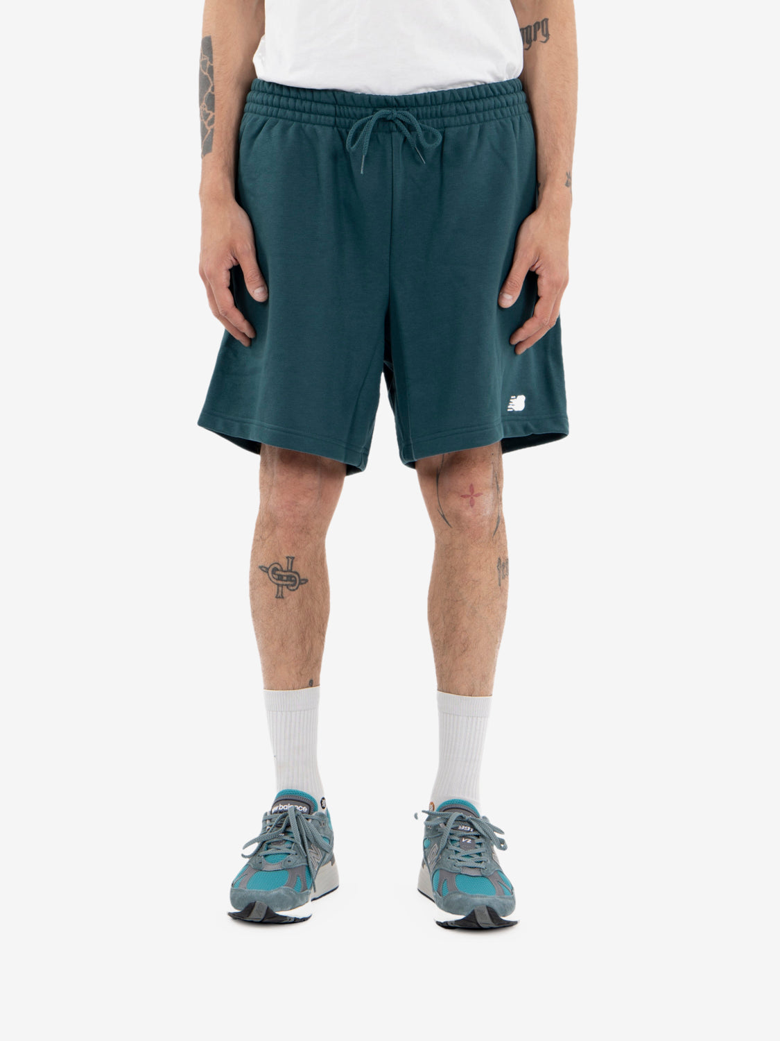 Sport Essentials French Terry short medusa green
