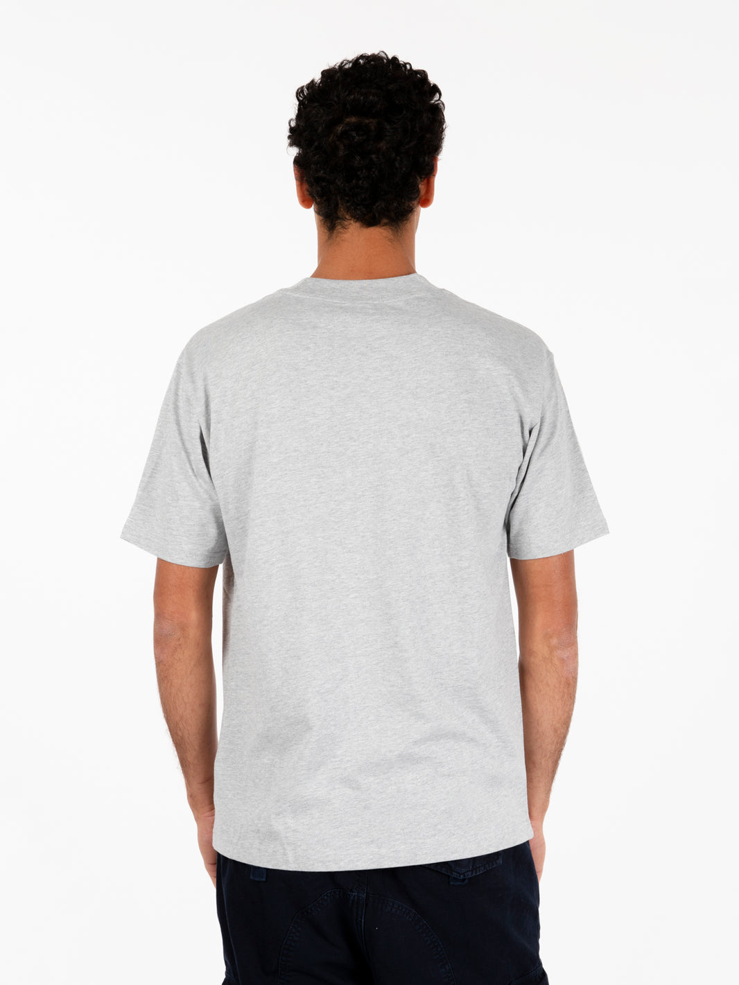 Hoops graphic Athletic gray heather t-shirt