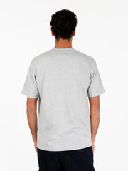 NEW BALANCE - T-shirt Hoops graphic Athletic grey heather