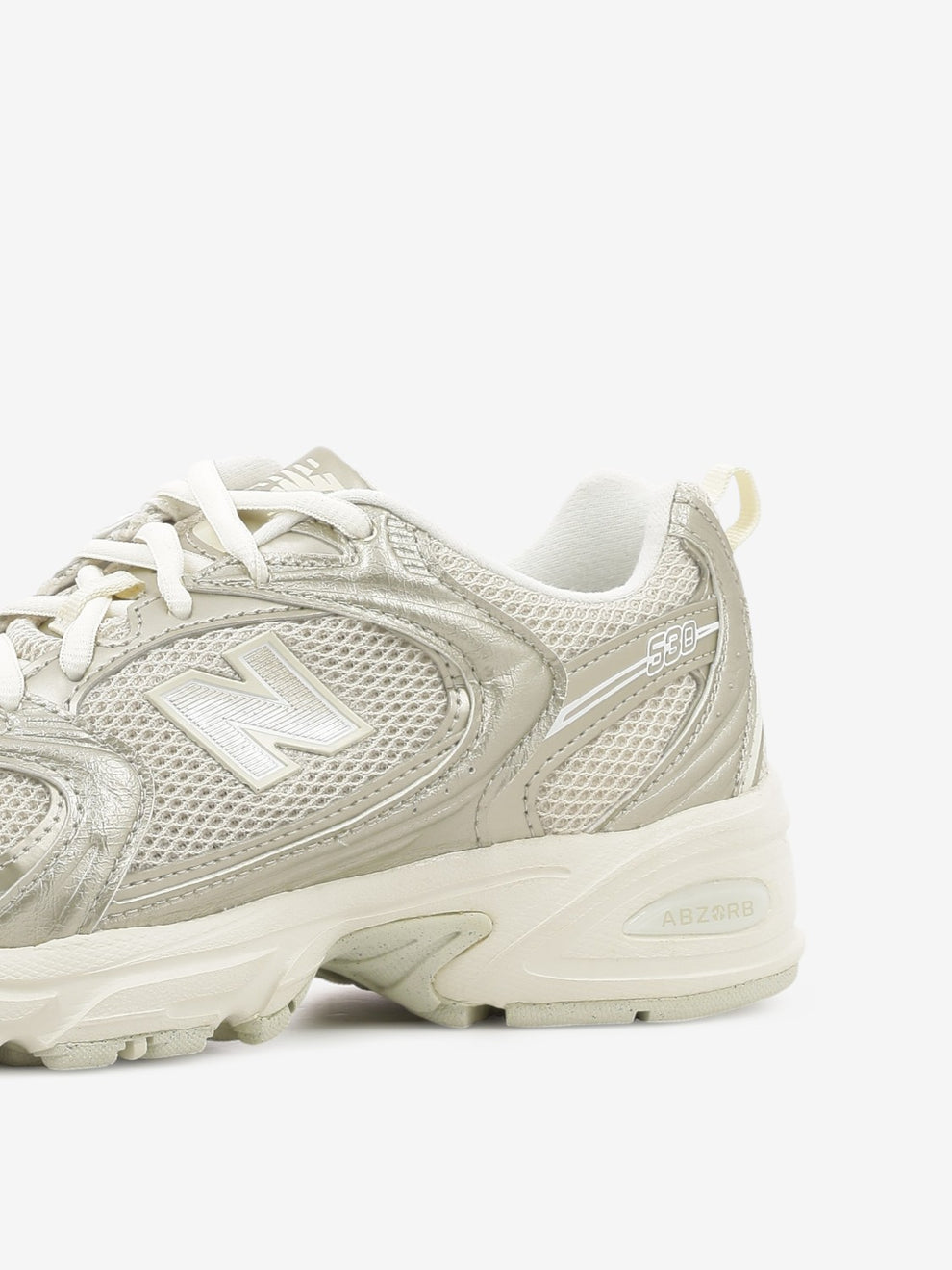 U530 gold metallic / linen