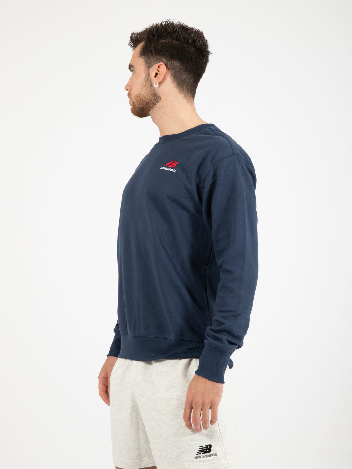 Uni-Ssential French Terry Crewneck Sweatshirt blue