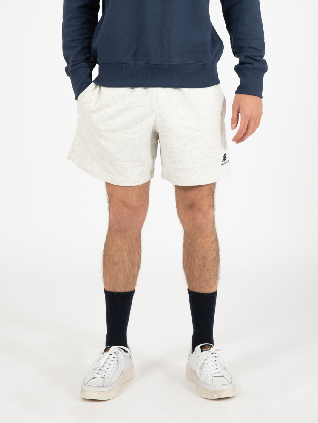 Uni-Ssentials French Terry Shorts sea salt heather