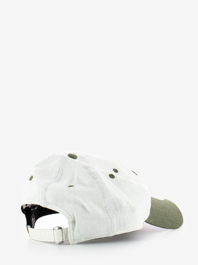 NEW ERA - Cappellino linen script 9Twenty None white / green