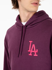 NEW ERA - Felpa League essentials hoody losdod viola