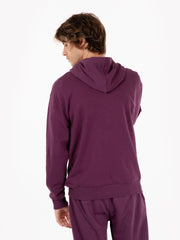 NEW ERA - Felpa League essentials hoody losdod viola