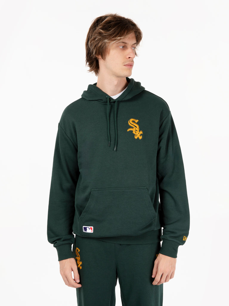 NEW ERA - Felpa league essentials hoody verde