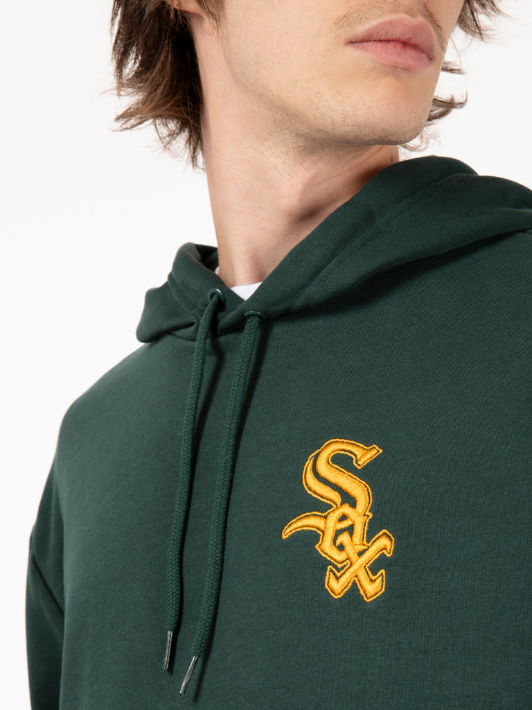 NEW ERA - Felpa league essentials hoody verde