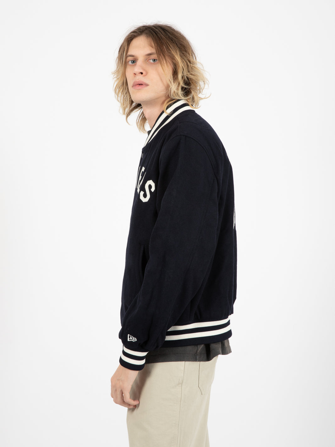 Giacca Varsity New York Yankees  MLB navy / white
