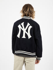 NEW ERA - Giacca Varsity New York Yankees  MLB navy / white