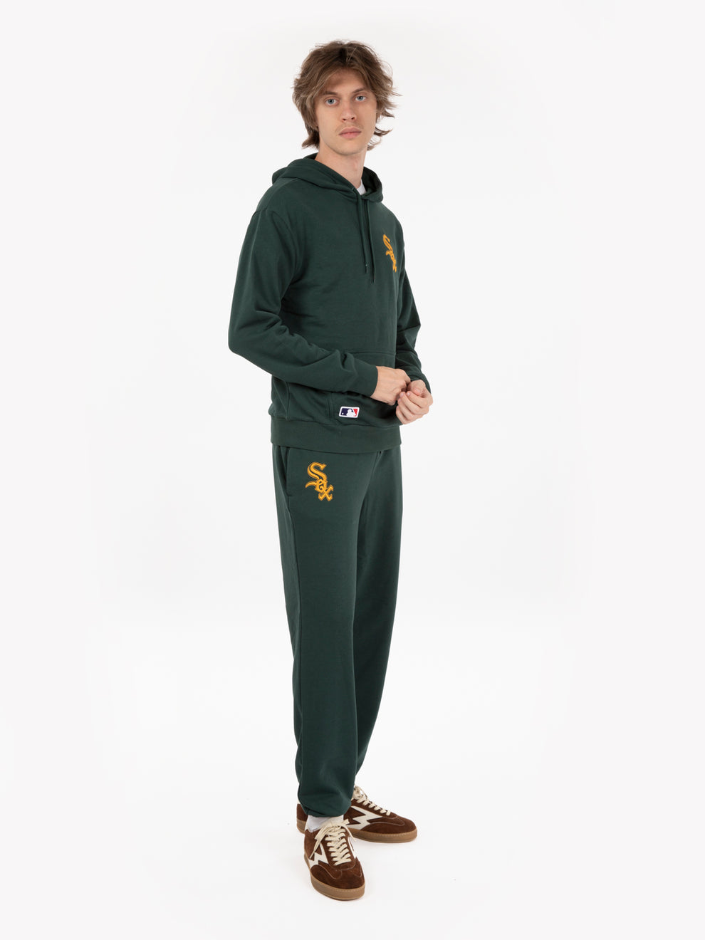 Green essentials league joggers
