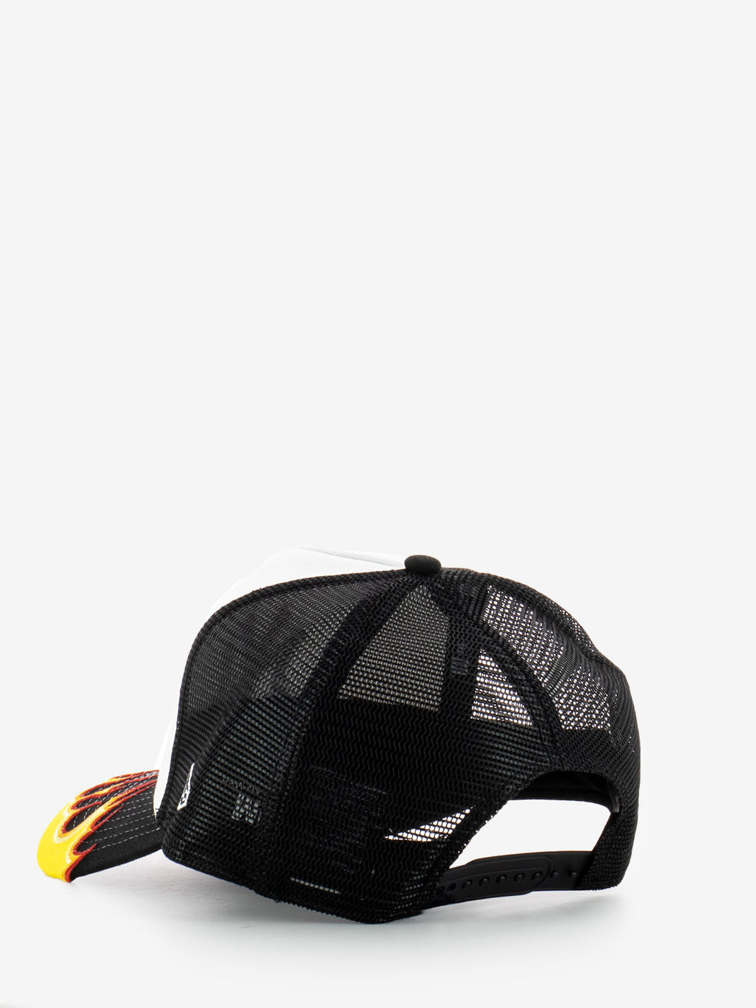 MLB Flame trucker hat black