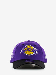 NEW ERA - NBA Side patch 9forty Lakers pruple / black