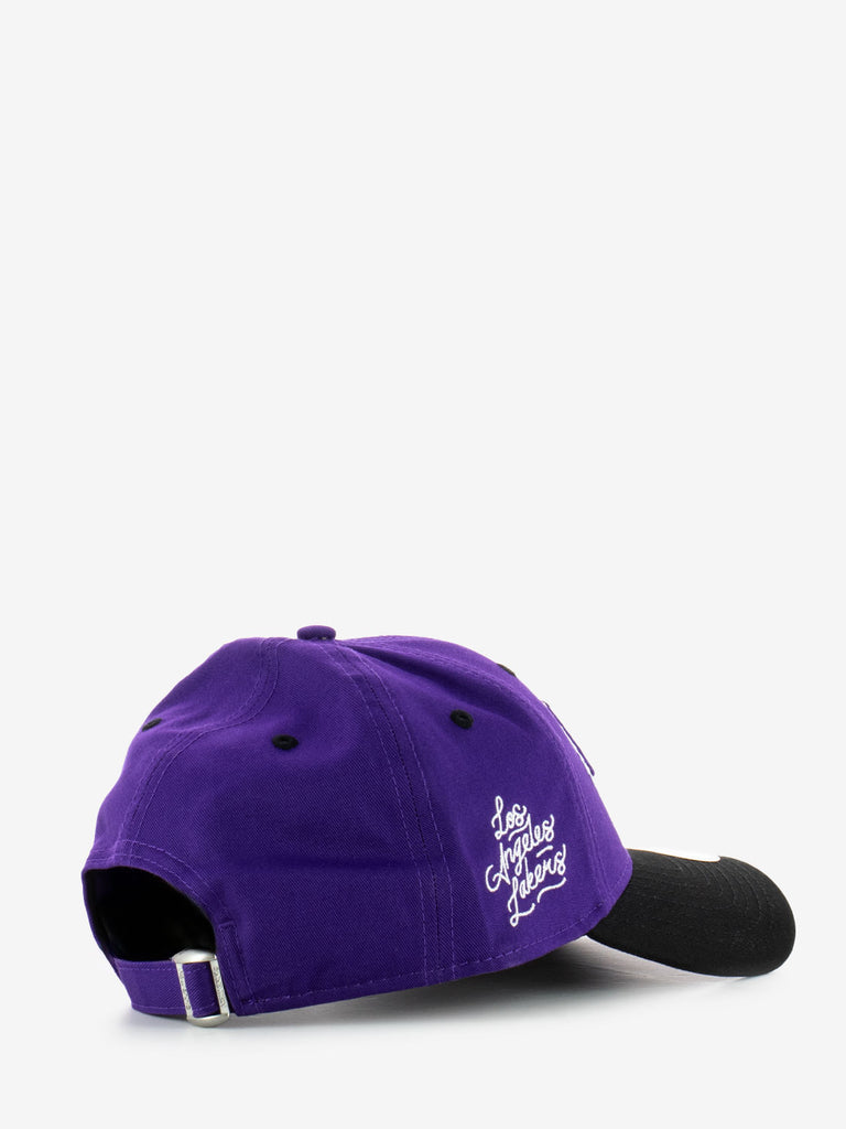 NEW ERA - NBA Side patch 9forty Lakers pruple / black