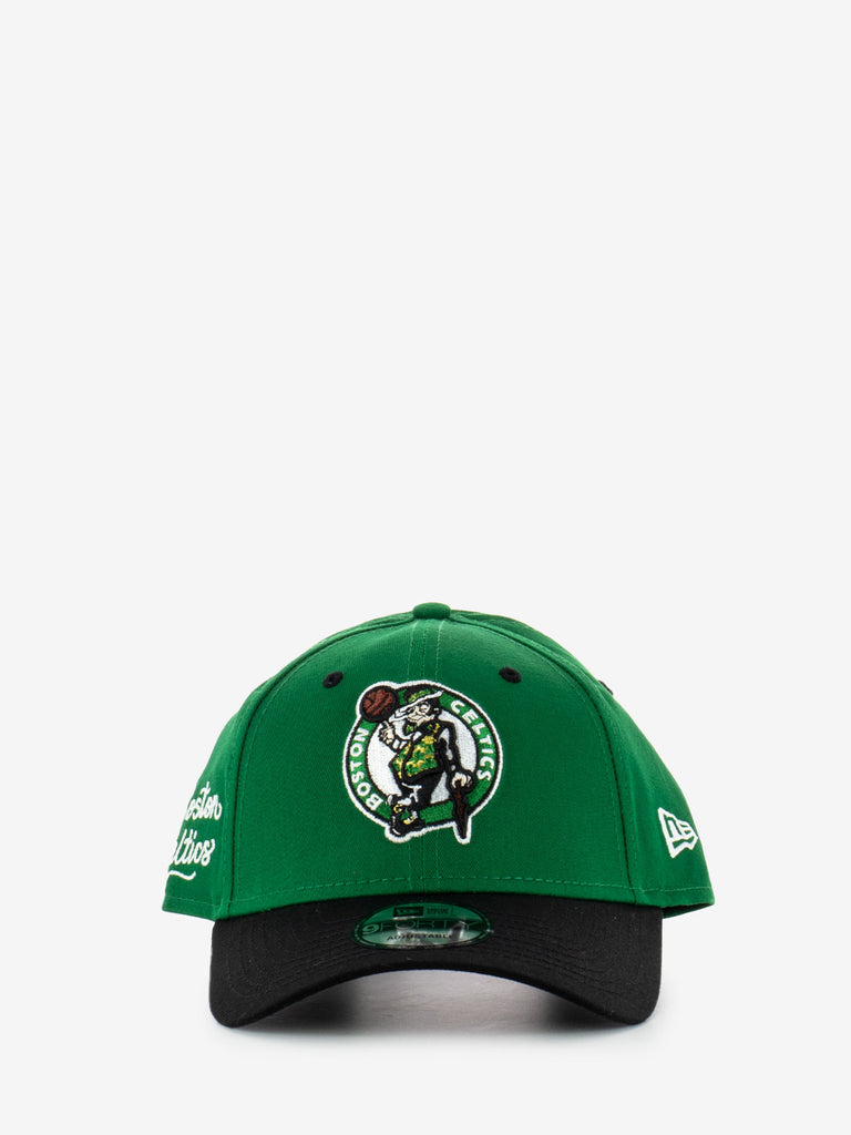 NEW ERA - NBA Side patch Boston Celtics 9forty green / black