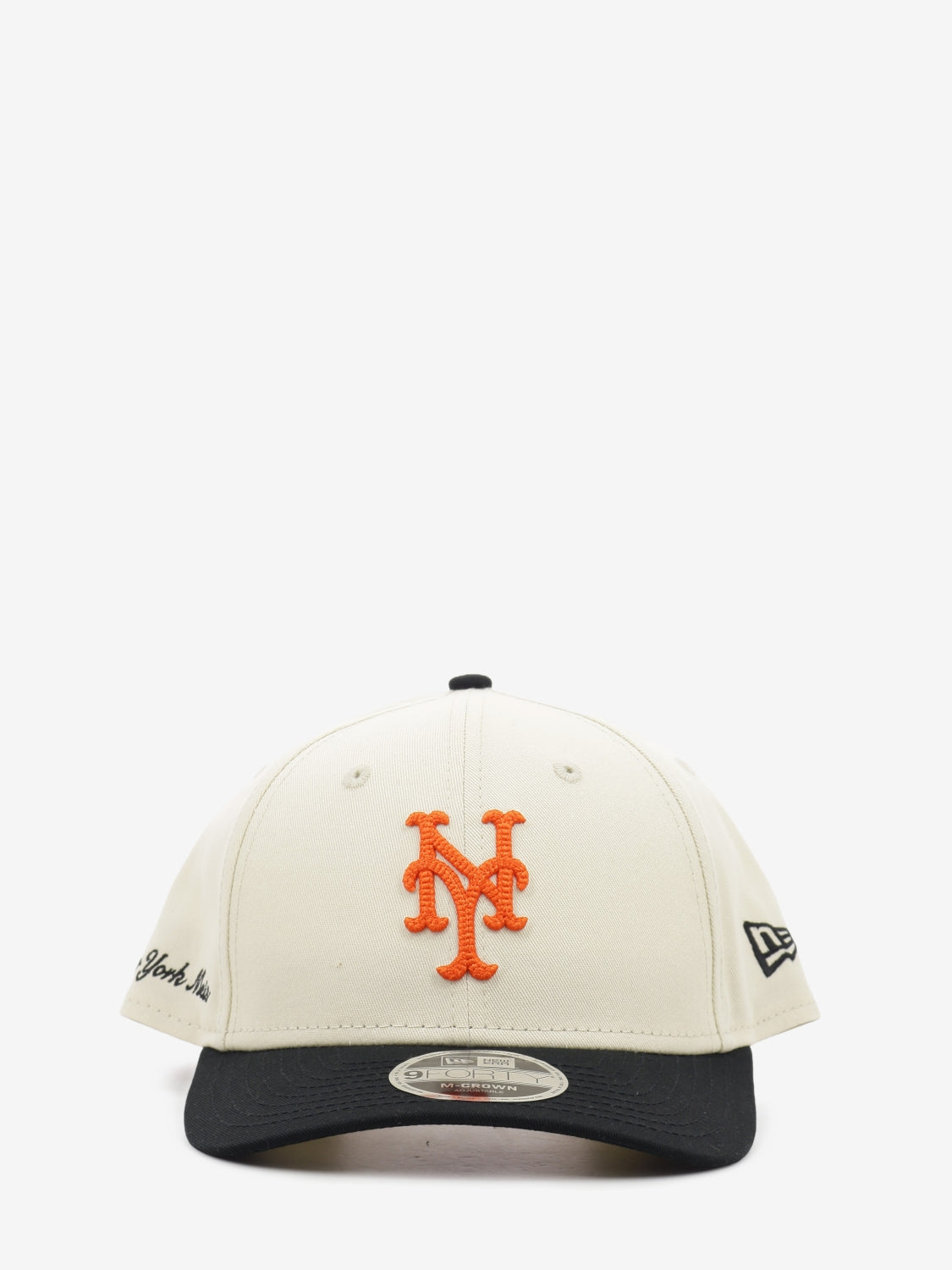 New York Mets MLB Side Script 9FORTY Cream