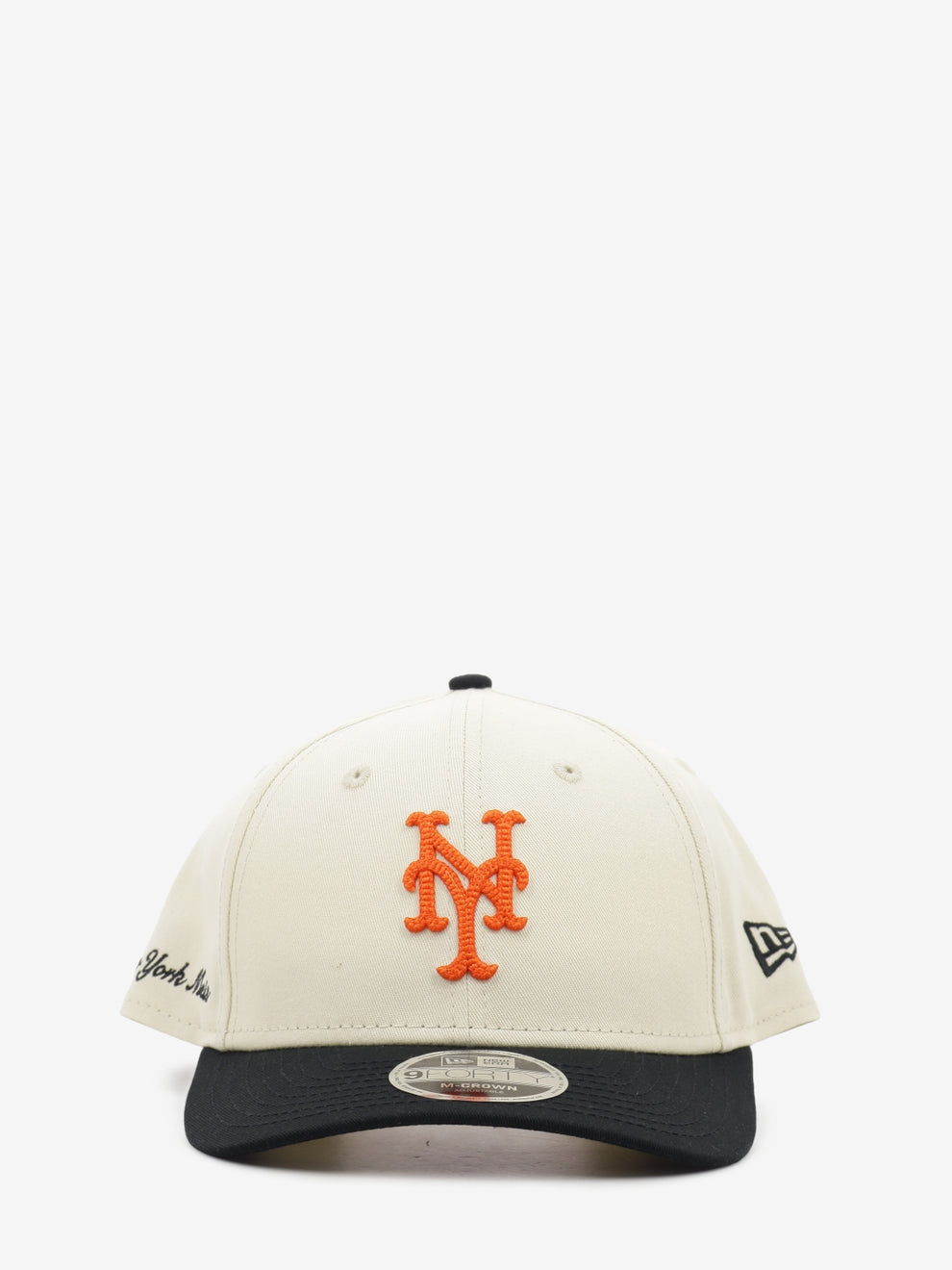 New York Mets MLB Side Script 9FORTY Cream
