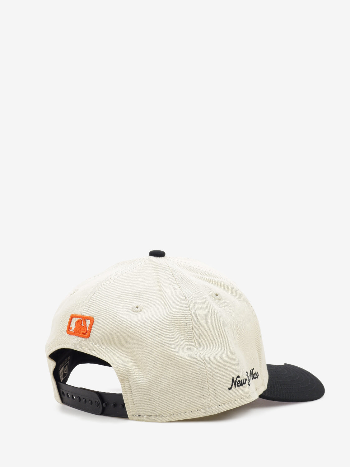 New York Mets MLB Side Script 9FORTY Cream